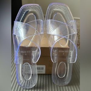 Steve Madden Horizon Clear Sandals